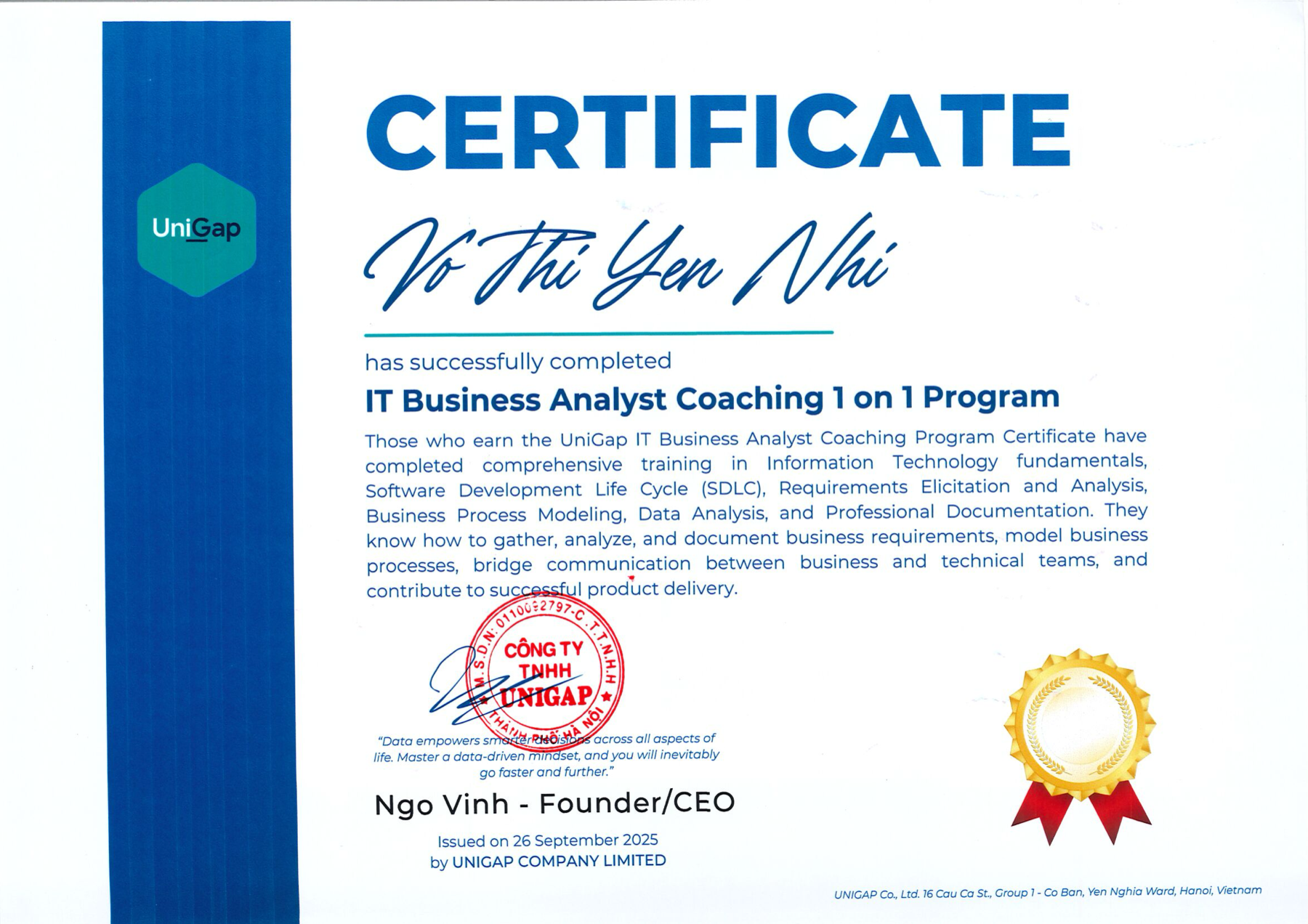 IT Business Analysis & SDLC