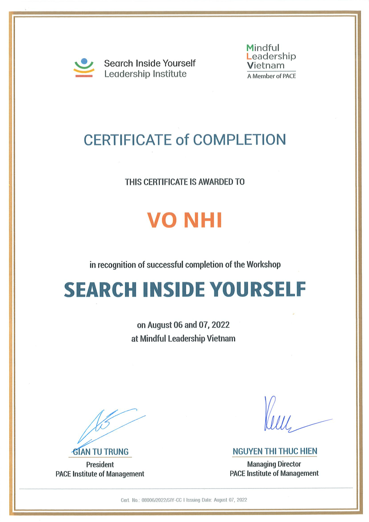 Mindful Leadership: Search Inside Yourself