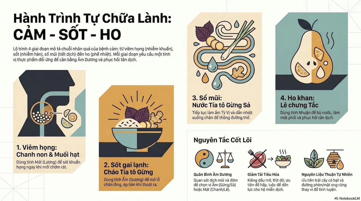 chữa cảm sốt